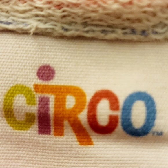 Circo Striped Dress w/ Pockets Tie Waist Short Sleeve Girl's Medium 7/8 Heart - Picture 6 of 8